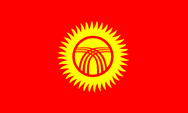 Nationalflagge Kirgistans