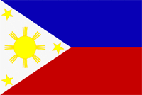 Flagge Philippinen