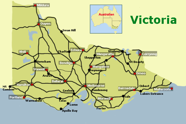 Map Victoria