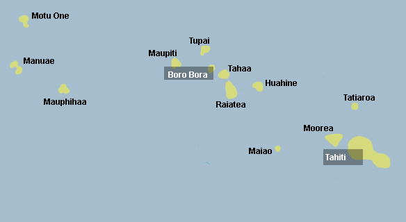 Karte Franzsisch Poynesien