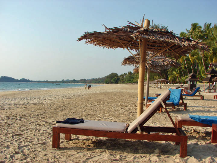 Hotel Amata Resort, der Strand 