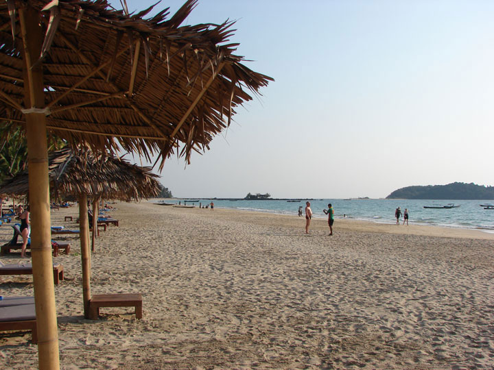 Hotel Amata Resort, der Strand 