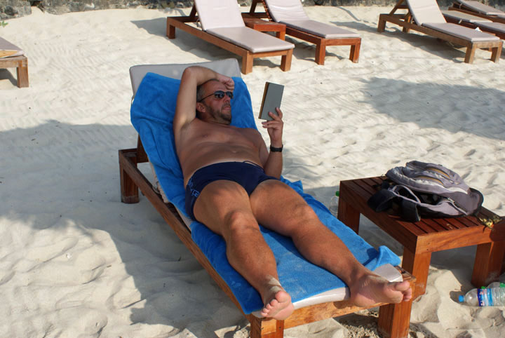 Hotel Amata Resort, der Strand 