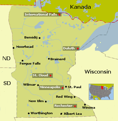 Map Minnesota