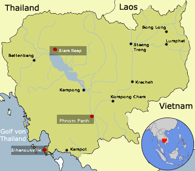Map Kambodscha